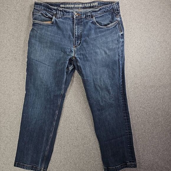 Duluth Trading Co Men’s Ballroom Double Flex Jeans Size 38x30 - Picture 1 of 12